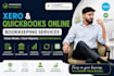 do accounting bookkeeping in xero, qb online
