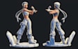 create realistic 3d character modeling 3d cartoon character 3d character design