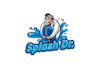 make creative pool cleaning and service business logo