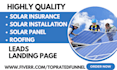 generate solar insurance leads solar installation solar panel roofing leads