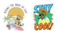 make amazing mascot t shirt summer dinosaur logo