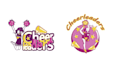 create modern cheerleading dance logo