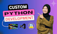 be your python expert to make custom python automation bot