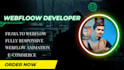 desgin develop webflow website figma to webflow webflow cms