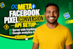 setup facebook pixel conversion api fix meta pixel  server side tracking by GTM