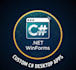 develop windows desktop apps with dot net and winforms