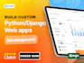 do expert python django development for your web project