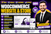 build woocommerce website, store and troubleshoot woocommerce bugs and issues