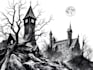 draw black and white illustrations