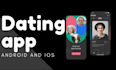 create a dating application similar to tinder for ios and android