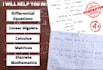 tutor you calculus and differential equations