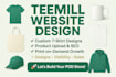 setup teemill store custom tshirt designs print on demand product upload SEO