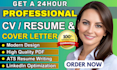 professional cv maker, create cv, ms word, resume editing cover letter, linkedin