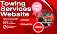design best vehicle towing website for towing business