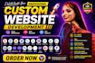 build or rebuild website as full stack developer