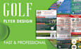 create a custom golf tournament flyer
