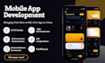develop adalo mobile app, bubble native app, ai mobile app, glide, softr app,