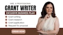 write grant proposal writing, grant research, application, start up