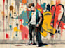 do illustration street art graffiti, abstract with my style