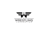 create bold wrestling academy style foundation logo
