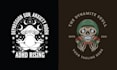 make skull t shirt frog logo