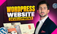 design, redesign, build, rebuild or revamp wordpress website development