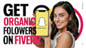 do snapchat organic followers from usa or eu