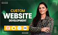 build, rebuild website development as full stack developer, front end developer