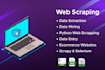 do data scraping, data mining, web scraping and web crawling