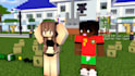 create minecraft 3d animation