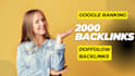 create 2000 high quality contextual seo dofollow backlinks