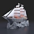 do 3d ship model, 3d ship animation, boat design, interior design, ship model