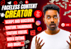 do faceless content ceation youtube cashcow faceless content