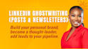 do linkedin ghostwriting for personal brand to get b2b leads