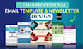 custom design for klaviyo and mailchimp klaviyo email flow