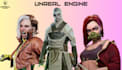 do unreal engine game with 3d environments