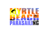 design traditional myrtle beach parasailing logo