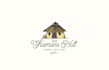 design shamans hut juice bar logo
