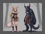 draw your fantasy furry creature or monster character