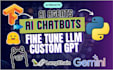 build, finetune chatbots, ai agents for you using langchain and langgraph