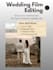 edit your wedding, event, and or ceremony footage