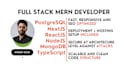 develop a custom full stack website, frontend and backend with mern nextjs stack