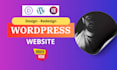 design a fast responsive and SEO optimized wordpress website
