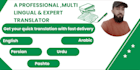 provide accurate multilingual translation services