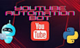 automate youtube API bot, instagram API bot with twitter and tiktok API bot