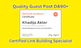 provide guest post backlinks from high da and DR websites