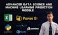 do big data analysis, data science, deep, machine learning prediction models