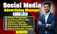 be your social media ads and social media buyer manager