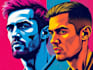 draw wpap pop art sport portrait
