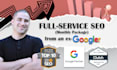 deliver a monthly full SEO package